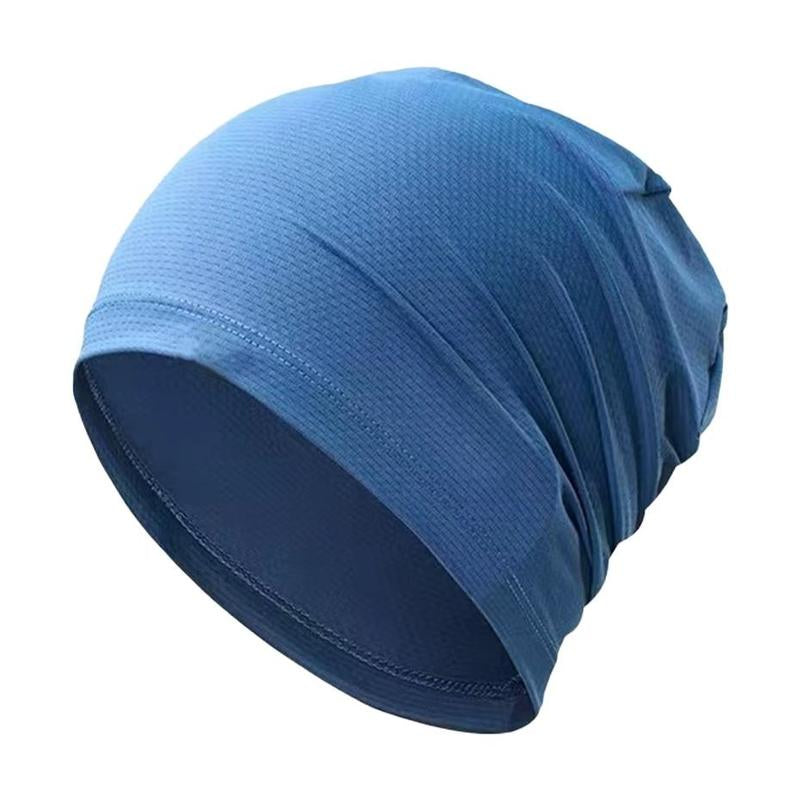 Unisex Polyester Fashion Beanie Hat - Versatile 3-in-1 Sport Skull Cap, Breathable and Stretchy Fit, Soft Touch, Fitted Design for Casual and Athletic Wear