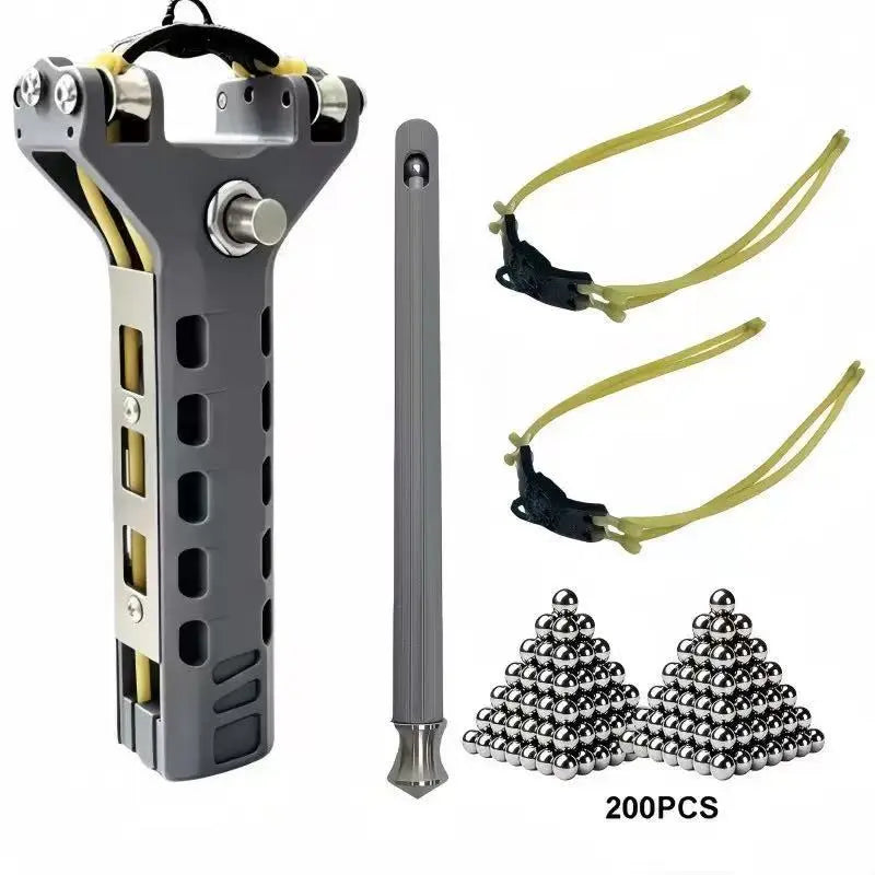 Precision Premium Metal Magnetic Slingshot - Ultimate Reloading Outdoor Sports Tool & Perfect Gift!