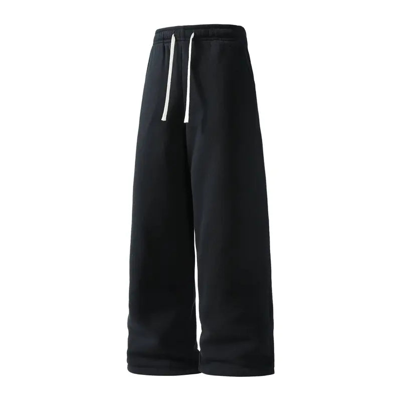 Men's Ultra-Soft Cotton Loose-Fit Athletic Sweatpants - 3-Pack (Optional 1-Pack) for Fall & Winter, Breathable Wide-Leg Casual Pants Perfect for Basketball and Running