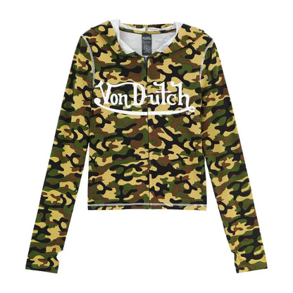 Von Dutch Roxy Women's Yoga Tops - Versatile Activewear and Casual Sportswear Collection