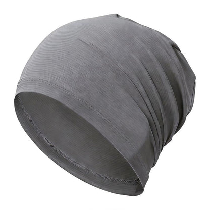 Unisex Polyester Fashion Beanie Hat - Versatile 3-in-1 Sport Skull Cap, Breathable and Stretchy Fit, Soft Touch, Fitted Design for Casual and Athletic Wear