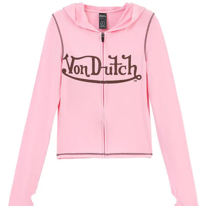 Von Dutch Roxy Women's Yoga Tops - Versatile Activewear and Casual Sportswear Collection
