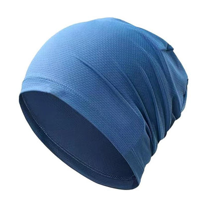 Unisex Polyester Fashion Beanie Hat - Versatile 3-in-1 Sport Skull Cap, Breathable and Stretchy Fit, Soft Touch, Fitted Design for Casual and Athletic Wear