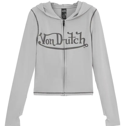 Von Dutch Roxy Women's Yoga Tops - Versatile Activewear and Casual Sportswear Collection