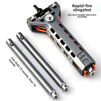 Precision Premium Metal Magnetic Slingshot - Ultimate Reloading Outdoor Sports Tool & Perfect Gift!