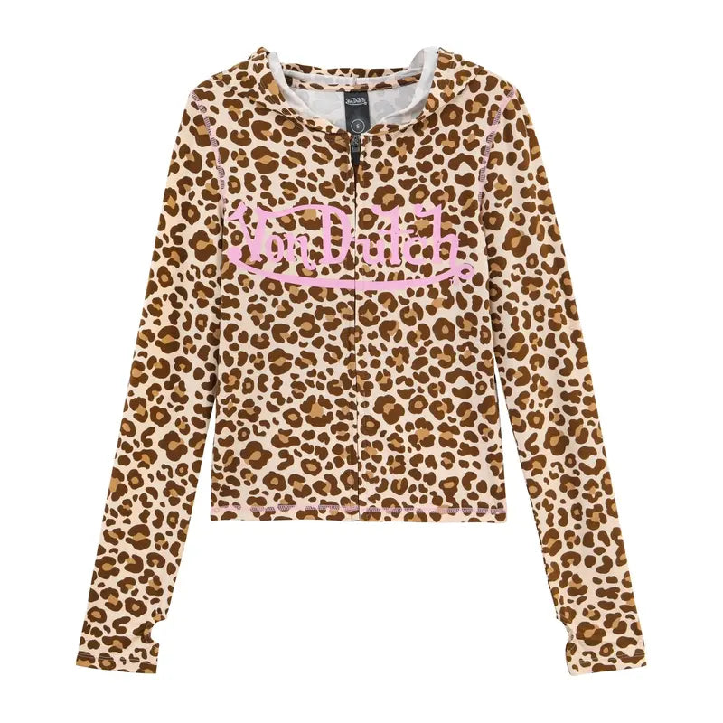 Von Dutch Roxy Women's Yoga Tops - Versatile Activewear and Casual Sportswear Collection