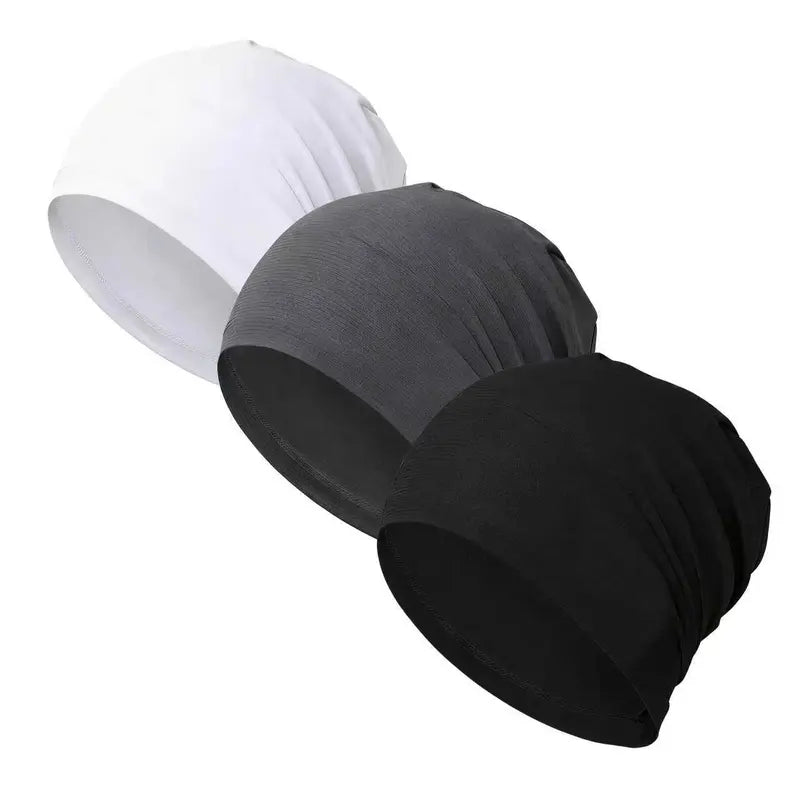 Unisex Polyester Fashion Beanie Hat - Versatile 3-in-1 Sport Skull Cap, Breathable and Stretchy Fit, Soft Touch, Fitted Design for Casual and Athletic Wear