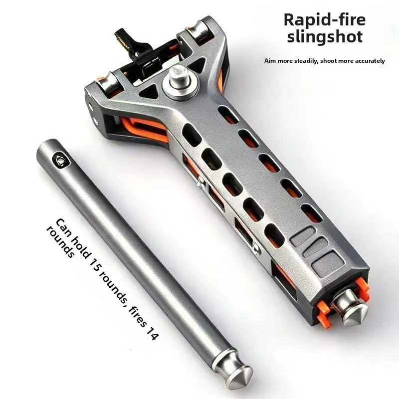 Precision Premium Metal Magnetic Slingshot - Ultimate Reloading Outdoor Sports Tool & Perfect Gift!