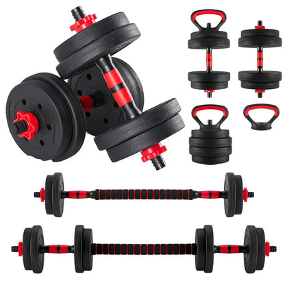 Adjustable 5-In-1 Dumbbell Set (20/40/60 Lbs) – Versatile Home Gym Equipment for Strength Training and Muscle Development