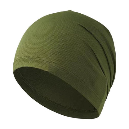 Unisex Polyester Fashion Beanie Hat - Versatile 3-in-1 Sport Skull Cap, Breathable and Stretchy Fit, Soft Touch, Fitted Design for Casual and Athletic Wear