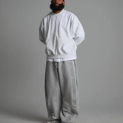 Reflective Striped Sweatpants