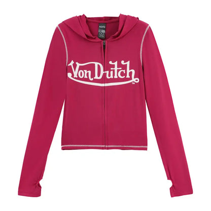 Von Dutch Roxy Women's Yoga Tops - Versatile Activewear and Casual Sportswear Collection